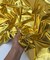 Gold Metallic Gold Foil Lamé Spandex Fabric by the Yard, 60" Wide 4-Way Stretch